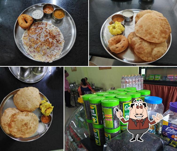 Food at Sree Arya Bhavan Pure Veg Hotel