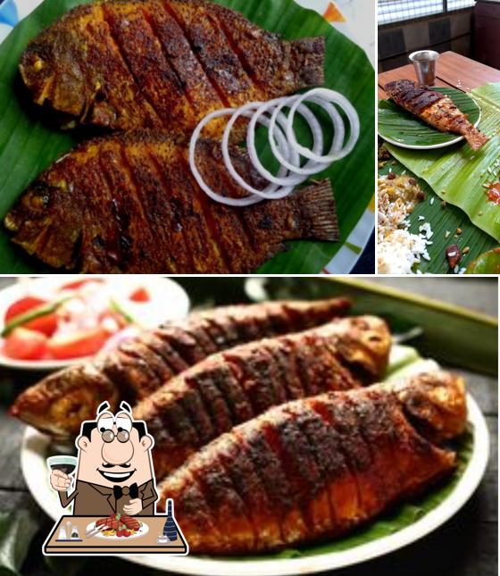 Pick meat meals at Sree Narayana Hotel
