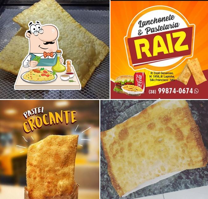 lanchonete e pastelaria raiz