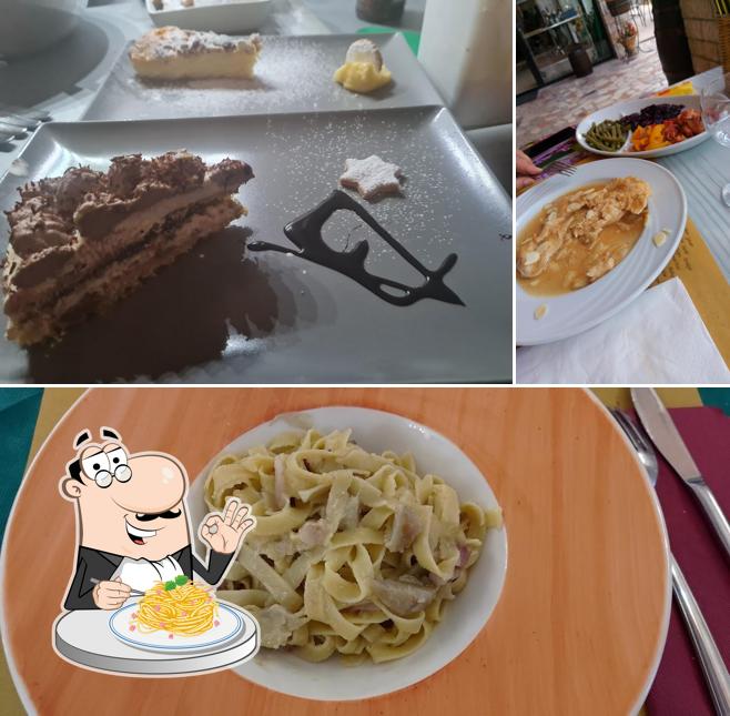 Spaghetti alla carbonara al Ristorante Panorama