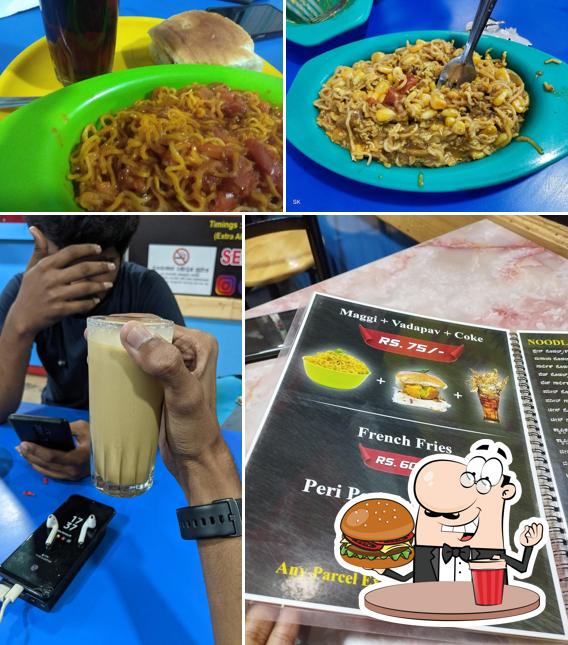 SS Snacks & Maggi Noodles’s burgers will suit a variety of tastes