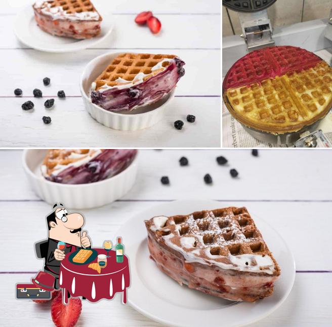 Waffles at That Waffle Place