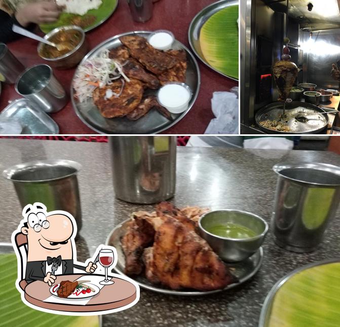 The Majestic Hotel offers meat dishes