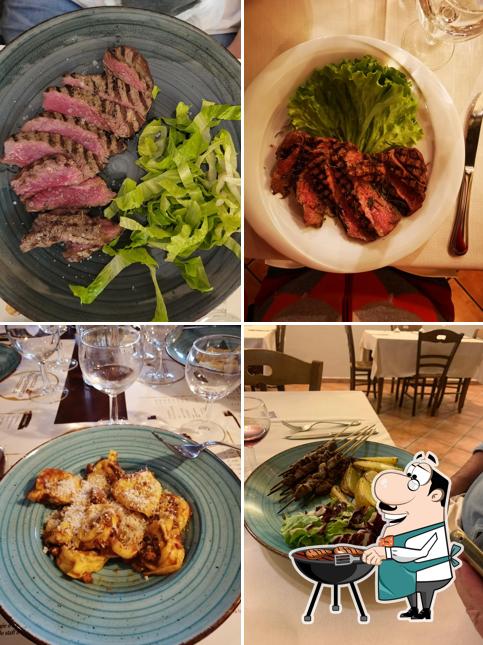 C'è un'ampia scelta di piatti per gli amanti della carne