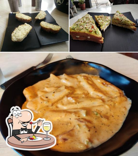 Food at Cafe Déjà Vu SB