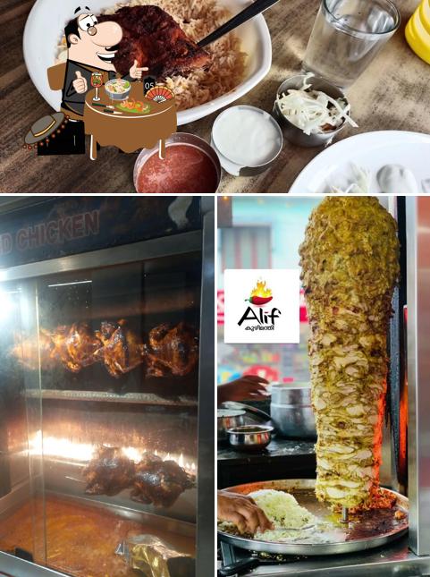 Meals at ALIF കുഴിമന്തി Restaurant cherpulaserry