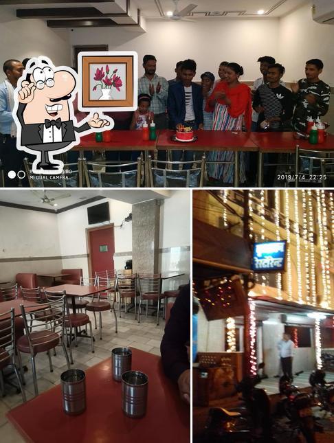 The interior of Brindavan Restaurant
