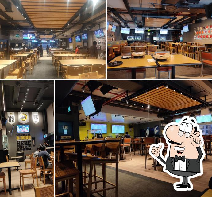 Check out how Buffalo Wild Wings (BDUBS GACHIBOWLI) looks inside