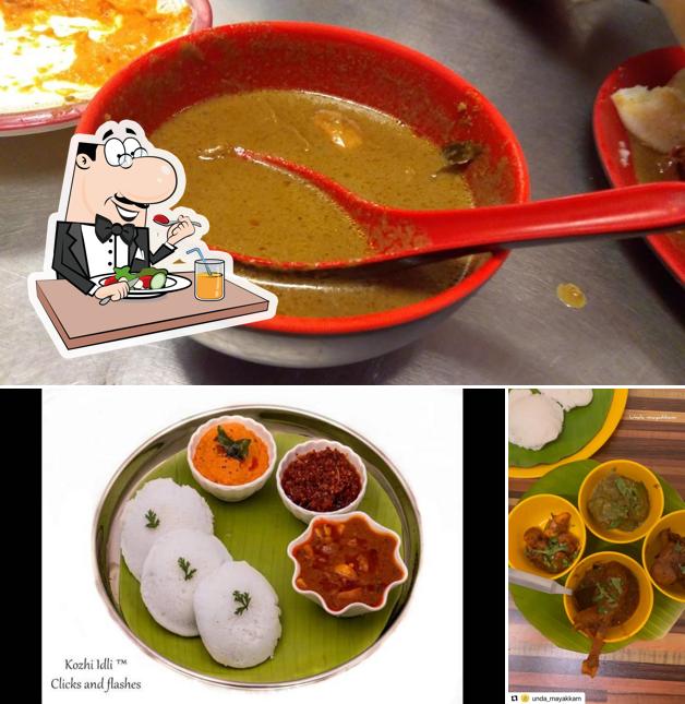 Meals at Kozhi Idli