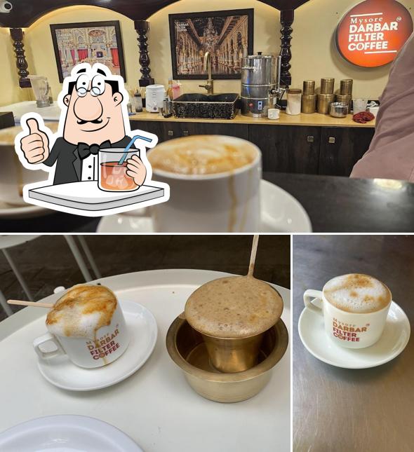 Cappuccino at MYSORE DARBAR FILTER COFFEE @Kuvempunagar