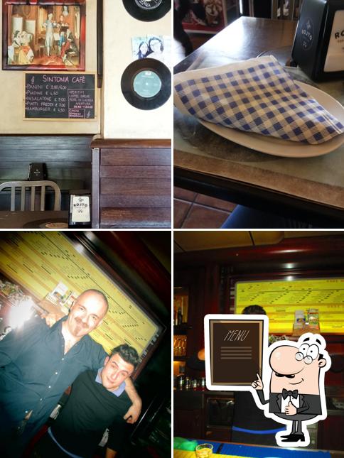 Leggi il menu sulla lavagna