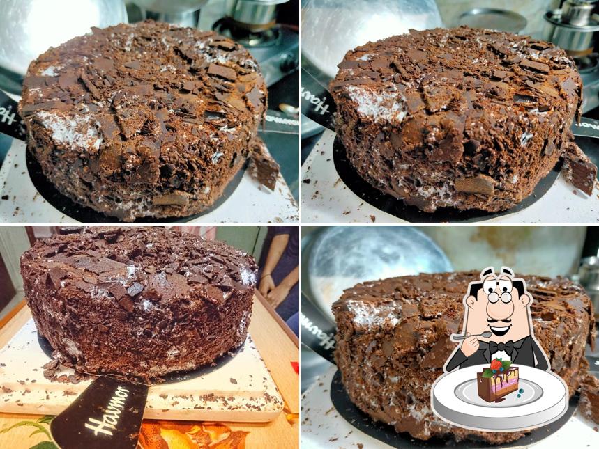 Chocolate cake at Havmor Havfunn