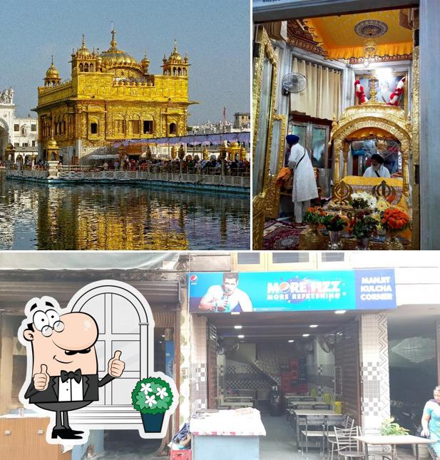 The exterior of MANJIT KULCHA CORNER