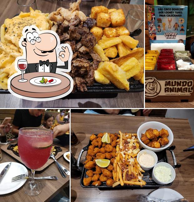 Comida em Mundo Animal Lanchonete Temática - Mooca