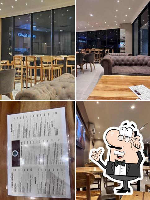 Check out how Palm island cafe looks inside