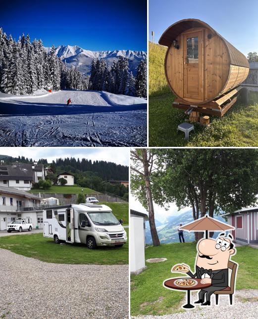 Gli esterni di Panorama Camping Surcuolm