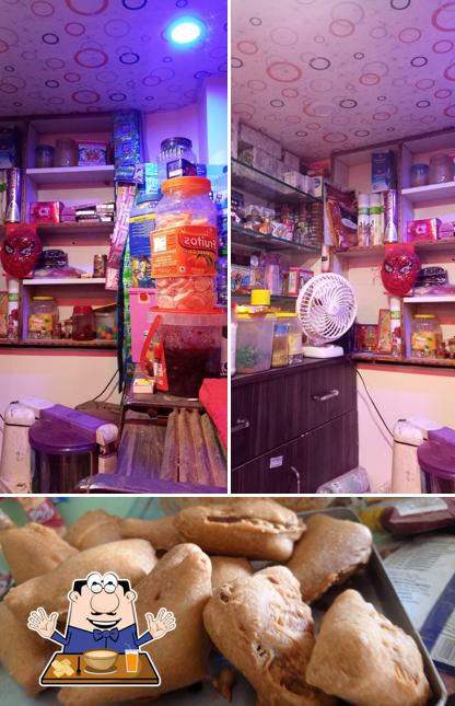 Food at Raj Hotel And Paan Center