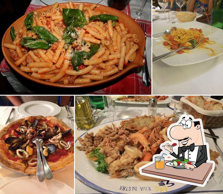 Cibo al Ristorante pizzeria Riva Destra