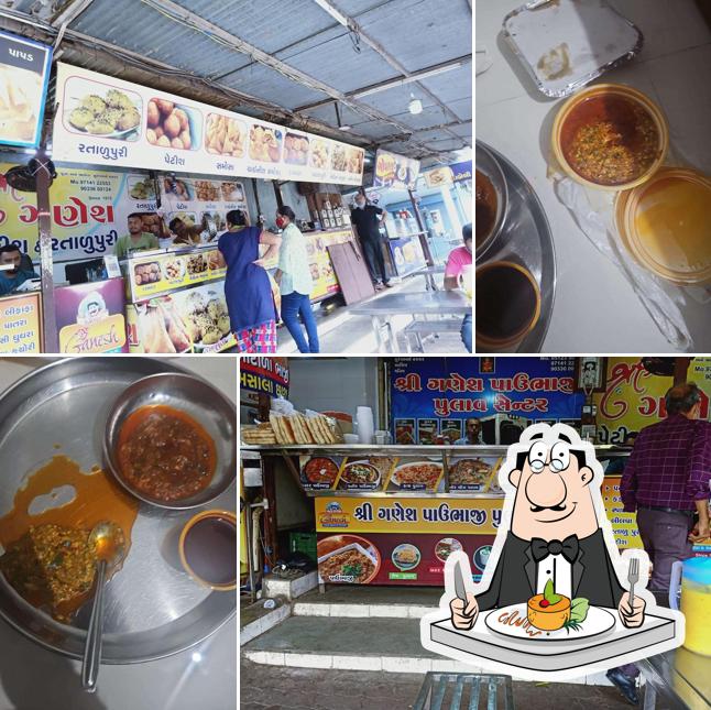 Creme brulee at Shri Ganesh Pavbhaji Pulav Center
