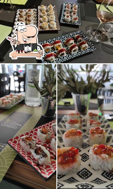 Ordina le varie opzioni di sushi