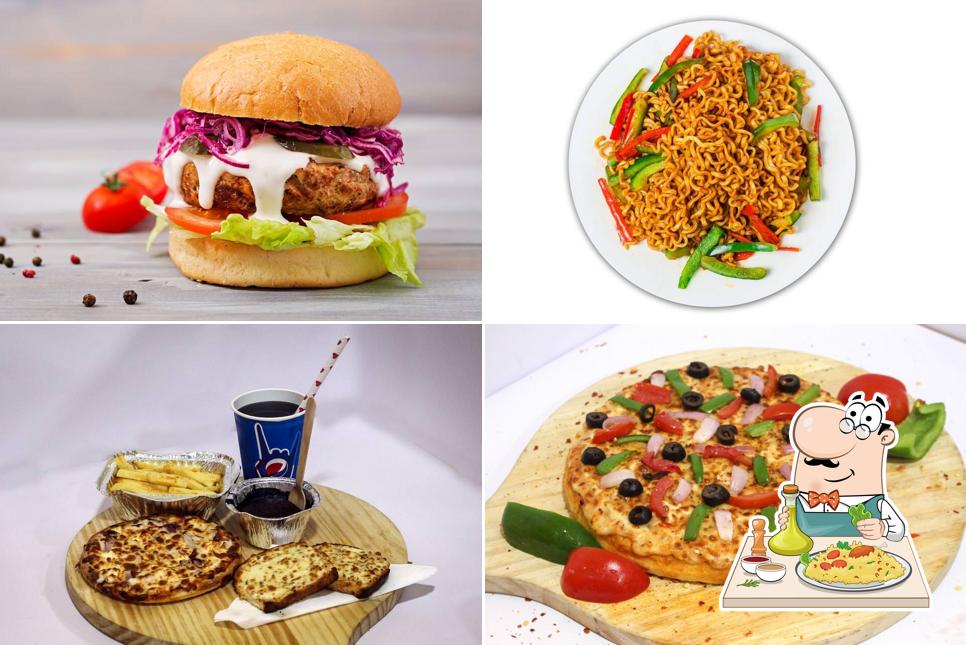 Food at VIP Pizza International