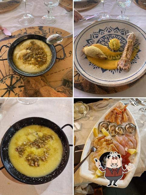 Creme brulee al Ristorante Lo Scoglio