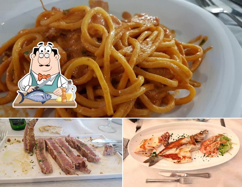 Salmone grigliato al Ristorante Punto Loran