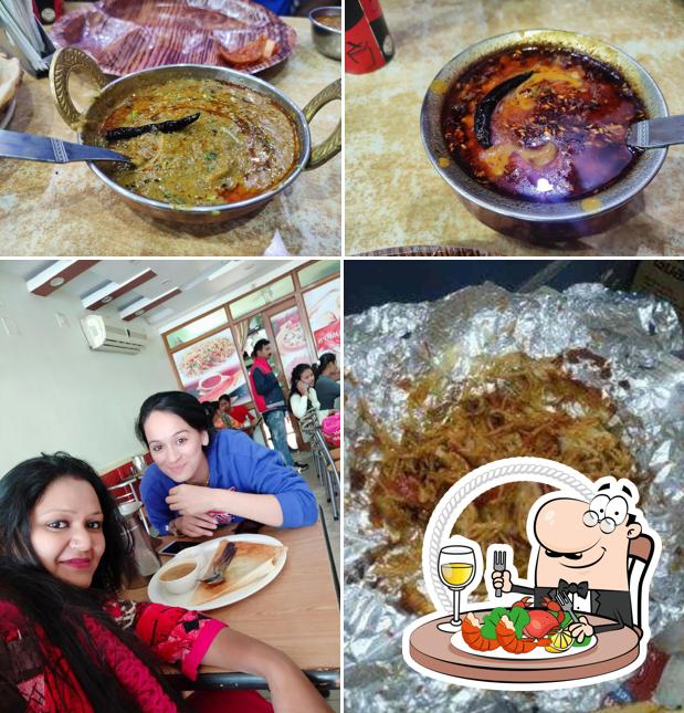 Order seafood at Saket Restaurant