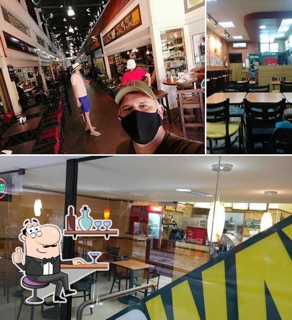 Veja imagens do interior do Subway