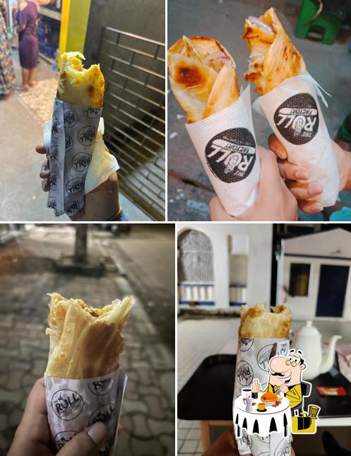 Meals at The Roll Factory by Sanjha Chulha