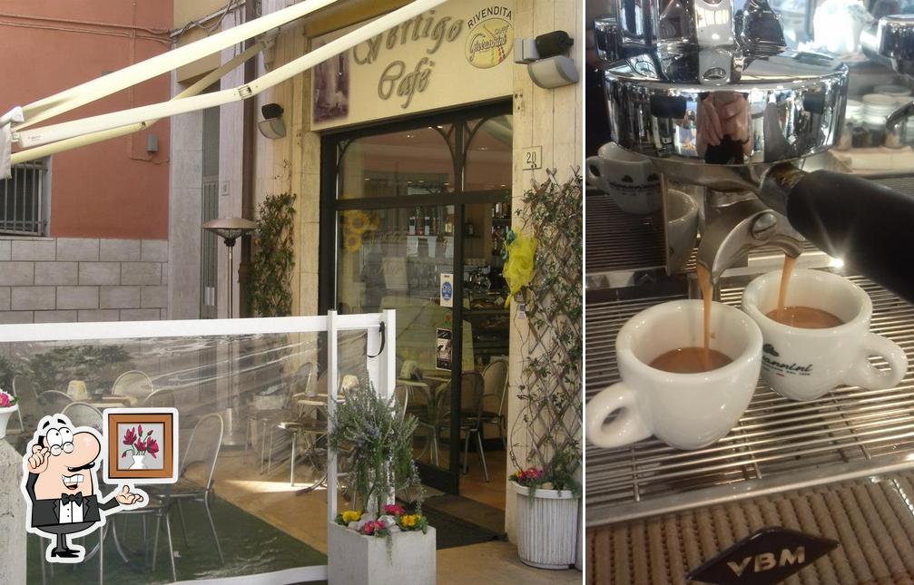Dai un'occhiata agli interni di Vertigo Cafe'