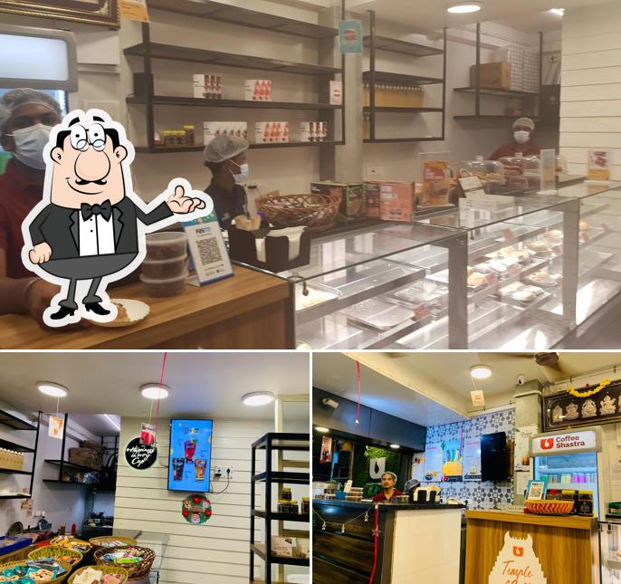 The interior of Coffee Shastra - Adyar