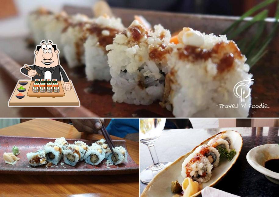 Treat yourself to sushi at The Japanese Restaurant & Garden