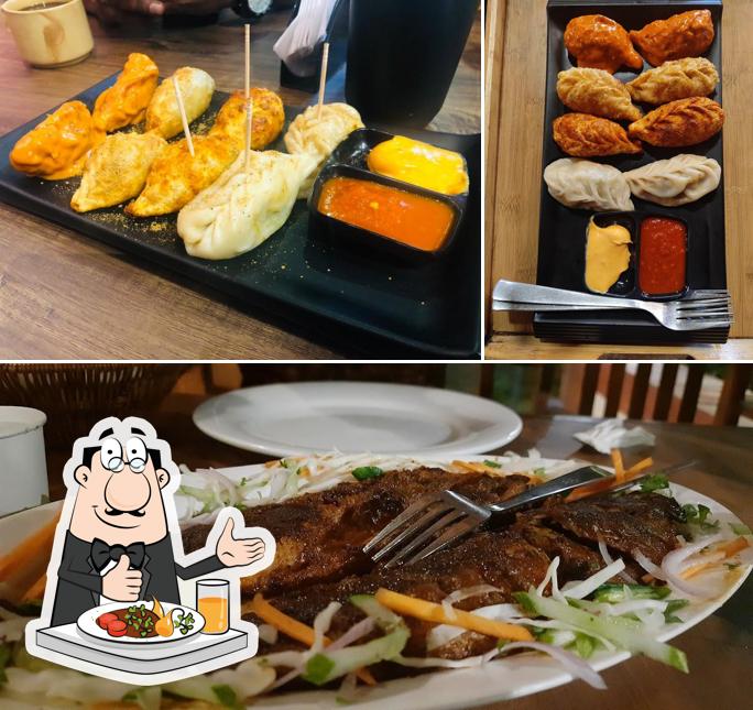 Check out the picture depicting food and interior at Casaro cafe