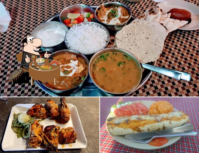 Food at Exotic Rooftop Cafe & Restaurant