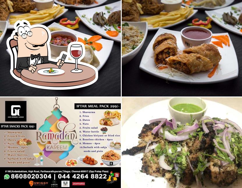 Food at Grill Idan