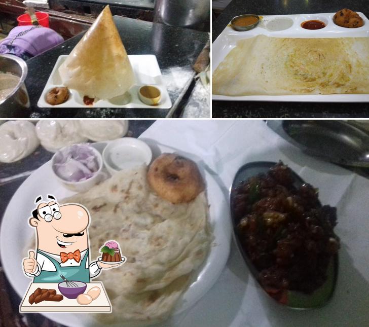 Harikrishnans Vegetarian Restaurant offers a variety of desserts