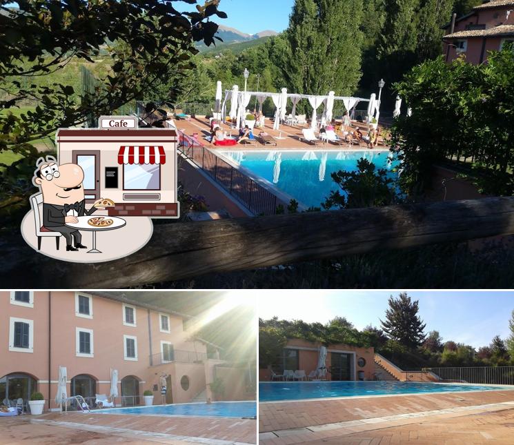 Goditi la vista dagli esterni di Hotel La Reggia