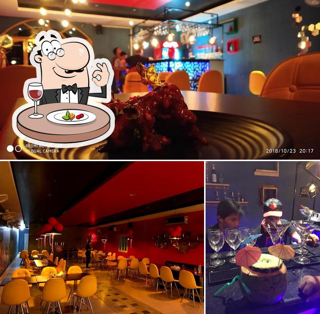 Among various things one can find food and interior at Hunger Vunger Restaurant