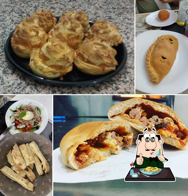 Platti al Pizzeria Nonna Maria Frazzata & co. Since 1951