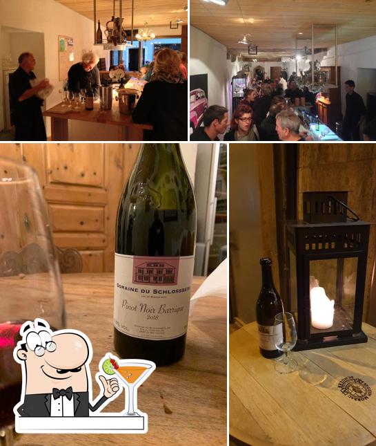 Caveau du Schlossberg si caratterizza per la bevanda e bancone da bar