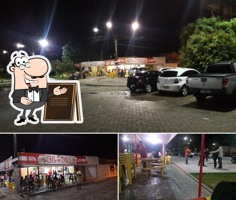 Veja imagens do exterior do Glória Lanches