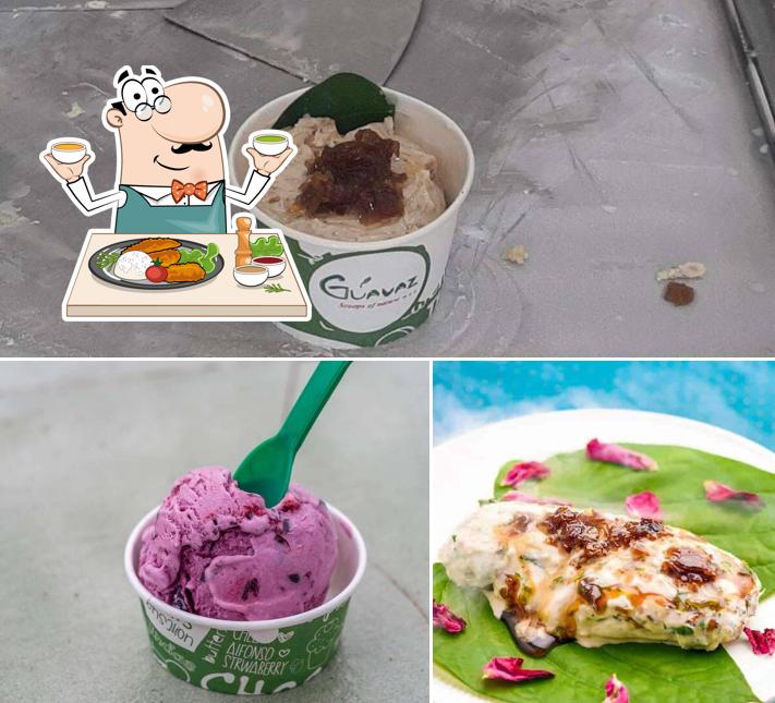Food at LISKU - NATURAL LIVE ICECREAMS
