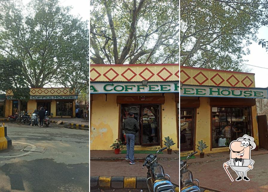 The exterior of Kerala coffee house