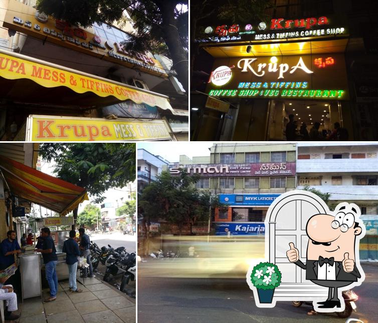 Check out how Krupa Mess & Tiffins looks outside