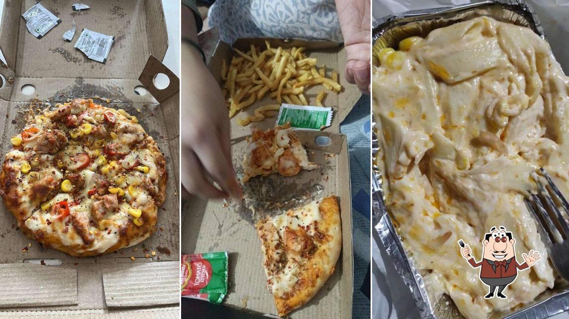 Food at LAZEEZA PIZZA & RESTRO