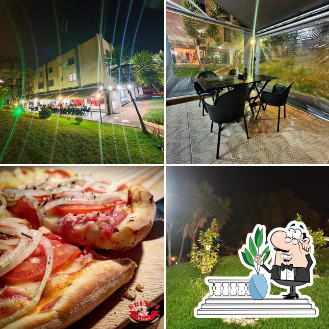 O exterior do Pizzaria Bruno´s Pizza