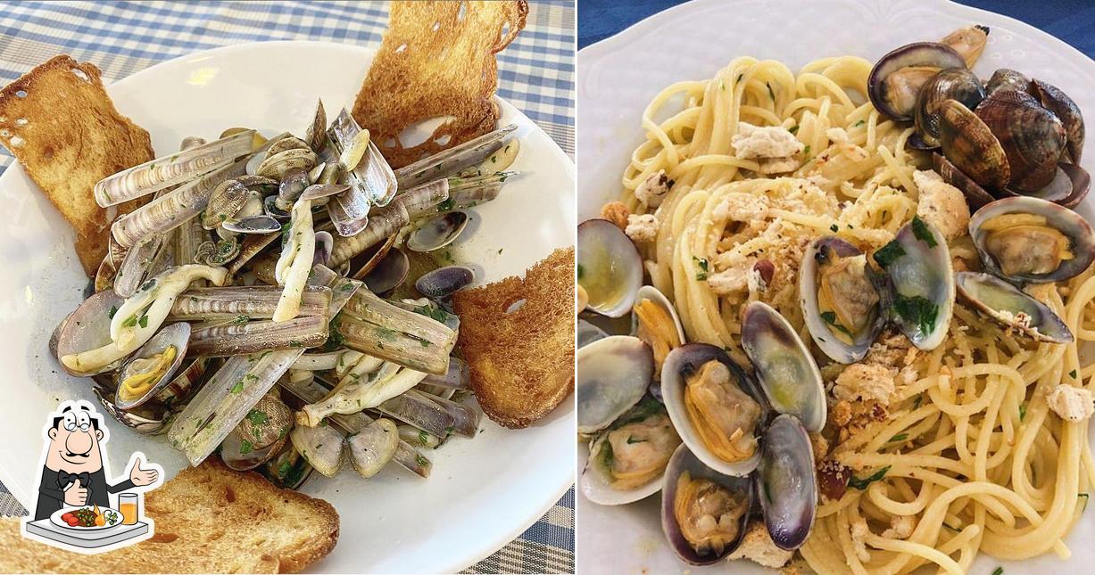 Cibo al Ristorante Casa Rossa Vesuvio