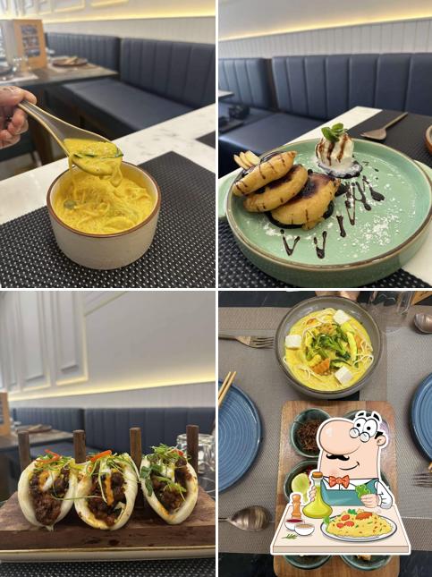 Meals at Tuk Tuk Thai – Pure Veg Pan Asian Fine Dine Restaurant Bodakdev Ahmedabad. Best Pad Thai & Bao, Thai Food & Sushi Ahmedabad