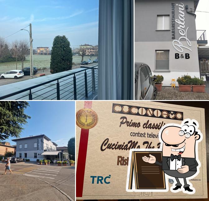 Goditi la vista dall'area esterna di Ristorazione Bertani